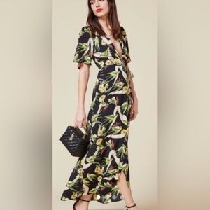 Reformation Marsanne Birds of Paradise Dress